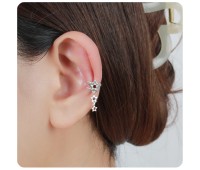 Ear Cuff Tripple Stars EC2-01